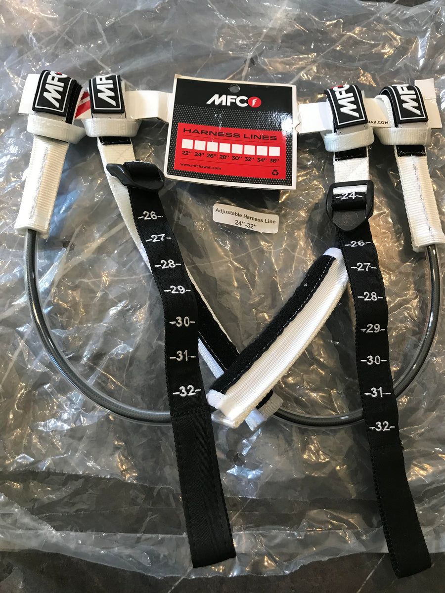 MFC Adjustable Harness Lines 24"32" DIRTY MERMAID WATERSPORTS
