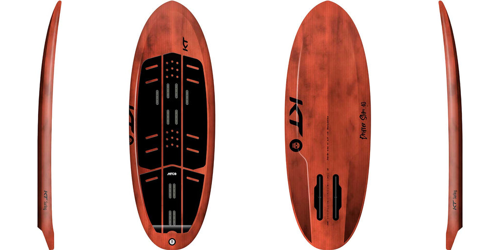 WINTER SALE KT Drifter Slim Prone Foil board DIRTY MERMAID WATERSPORTS