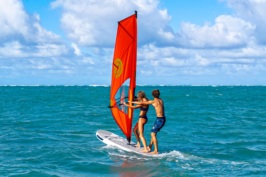 Goya Surf Beginner windsurfing sail Complete Rig DIRTY