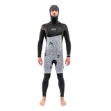 *SALE*     DAKINE- MISSION CHEST ZIP HOODED WETSUIT 6/5/4MM - MEN'S